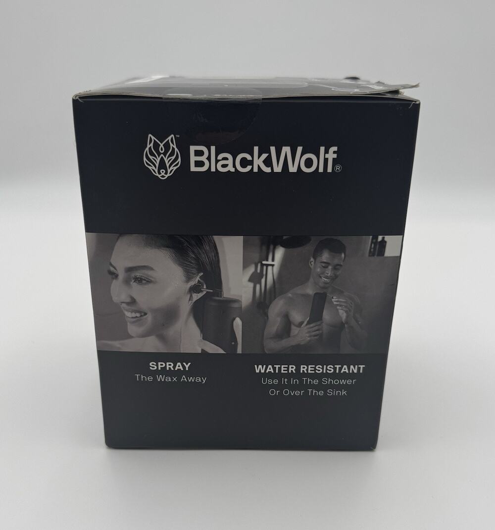 BRAND NEW BLACK WOLF WUSH 2.0 POWERED EAR CLEANER WUSH0706